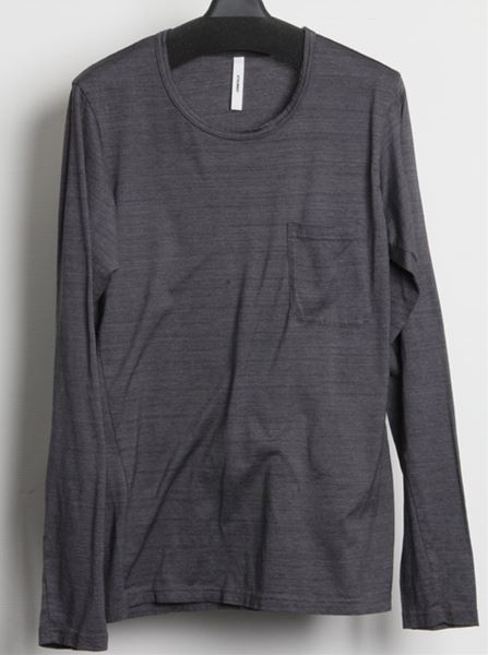 60/2 フォギーダイ天竺 クルーネック L/S