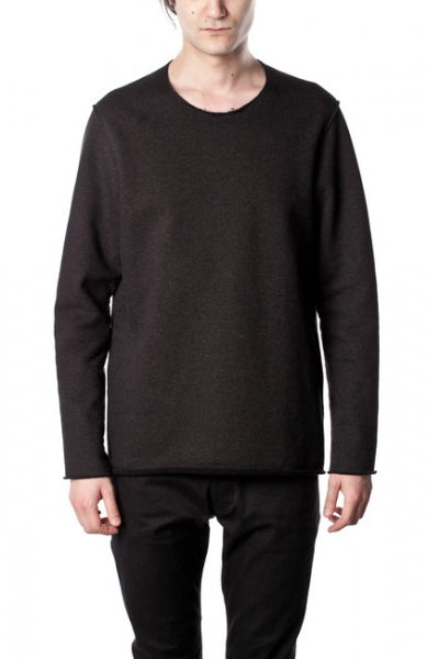  ハイバルキーCo/Ac裏毛 クルーネックL/S  