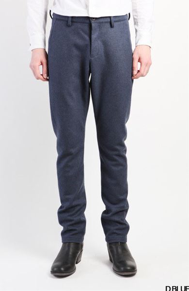  カシミヤ混ニットフラノ ジョッパーズパンツ  