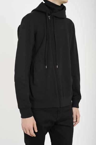  ZIP UP PARKA LOOP BACK CLOTH  