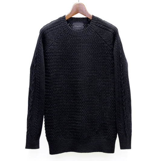  HUSH クルーネックニット  