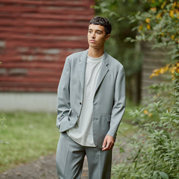 SUCK COAT ORGANIC WOOL TROPICAL