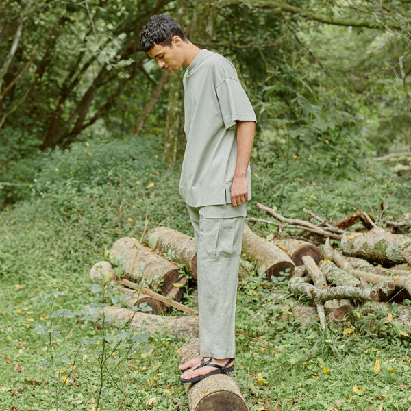 MARKAWARE-EASY CARGO PANTS HEMP