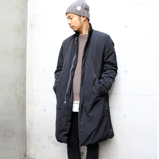  タスランNyタフタテクノヴィンテージ テーラードカラーコート  