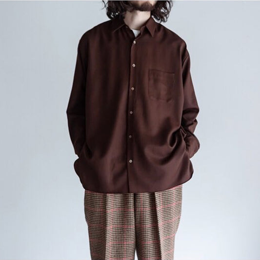  REGULAR COLLAR SHIRTS COMFORT FIT WOOL VIYELLA  