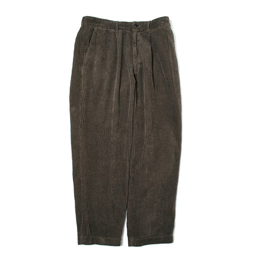  PLEATED TROUSERS REGULAR 5WALE CORDUROY  
