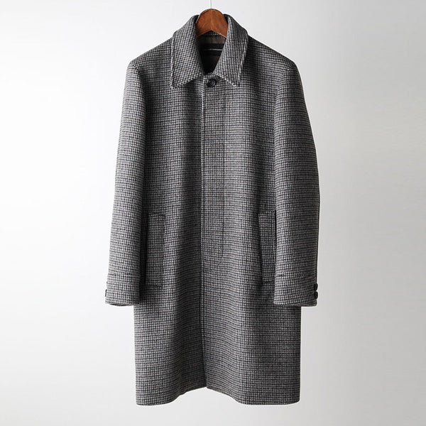 SUPER 100s GUNCLUB CHECK ステンカラーコート