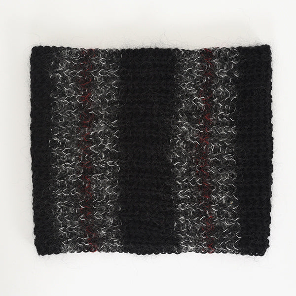 SNOOD MOHAIR MIX BORDER