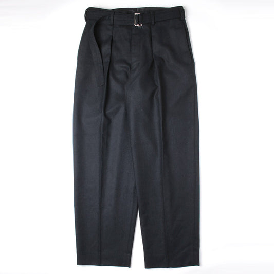  CLASSIC TROUSER ORGANIC WOOL WORSTED JAPAN FLANNEL  