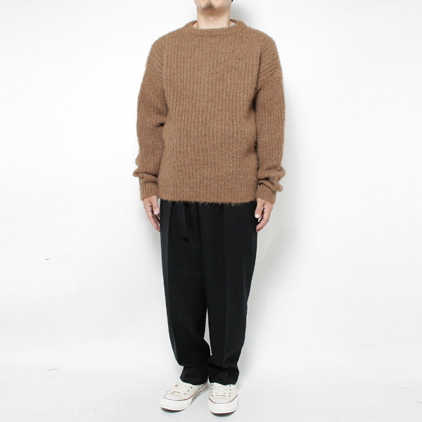 CLASSIC TROUSER ORGANIC WOOL WORSTED JAPAN FLANNEL