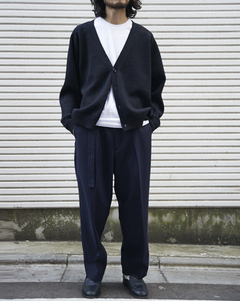 CLASSIC TROUSER ORGANIC WOOL WORSTED JAPAN FLANNEL