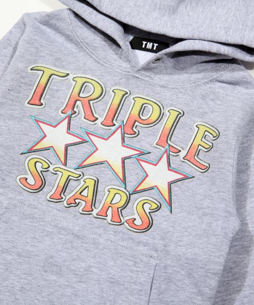  FRENCH TERRY KIDS HOODIE (TRIPLE STAR)  