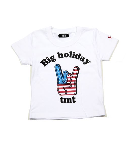  S/SL KIDS TEE(U.S.FLAG ROCK)  
