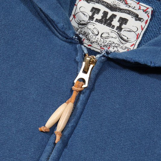  VINTAGE PROCESSING FRENCH TERRY ZIPUP HOODIE  
