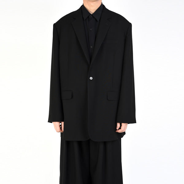 WOOL GABARDINE BIG 1B JACKET