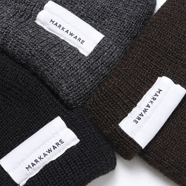 帽子 MARKAWARE NATURAL FINE ALPACA KNIT CAP FINE ALPACA KNIT CAP - MARKAWARE 「Area」