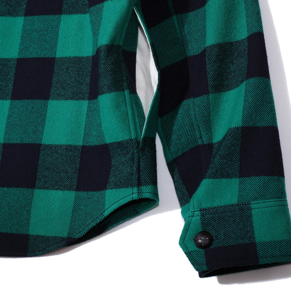 COTTON WOOL BUFFALO CHECK SHIRTS