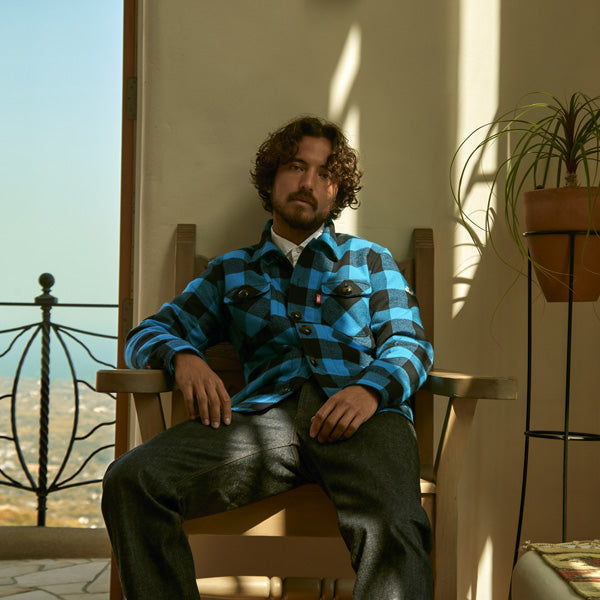 COTTON WOOL BUFFALO CHECK SHIRTS
