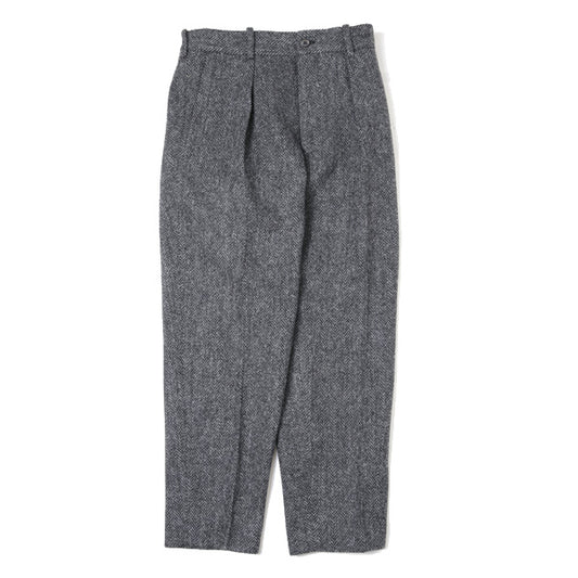  FRONT PLEATED PEGTOP HARRIS TWEED  