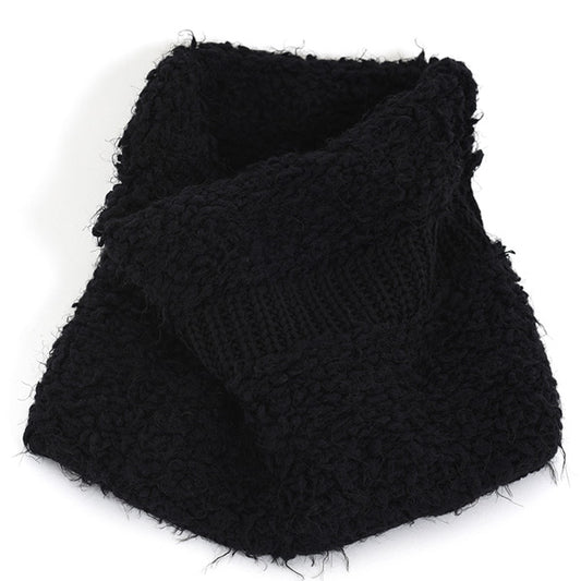  SNOOD COTTON SHAGGY LOW GAUGE KNIT  