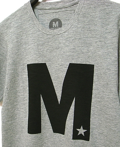 s/s vintage style t-shirts (M) (heather gray)