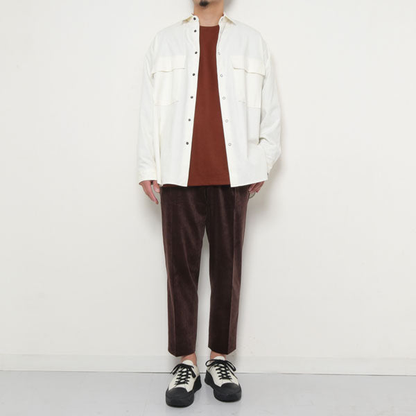 FLAP POCKET SHIRT ORGANIC COTTON SOFT AMUNZEN