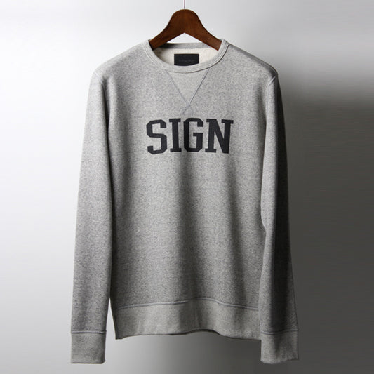  SUPIMA RECYCLE 吊り裏毛 クルーネックスウェット  