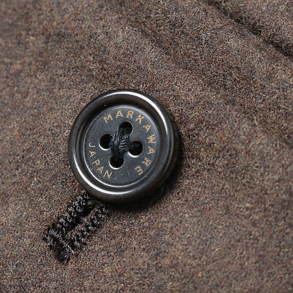 CLASSIC FIT TROUSERS ORGANIC WOOL JAPAN FLANNEL