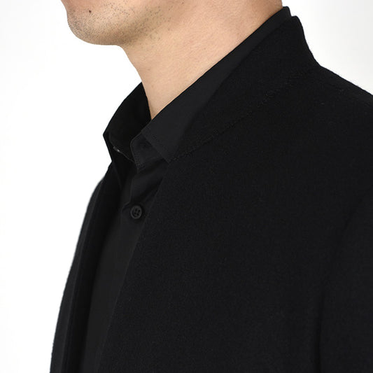  MIDDLE MELTON NO COLLAR CHESTER COAT  