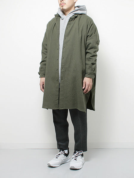 1TUCK PEGTOP BIG HERRINGBONE TWEED