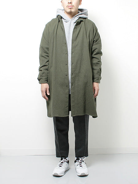 1TUCK PEGTOP BIG HERRINGBONE TWEED