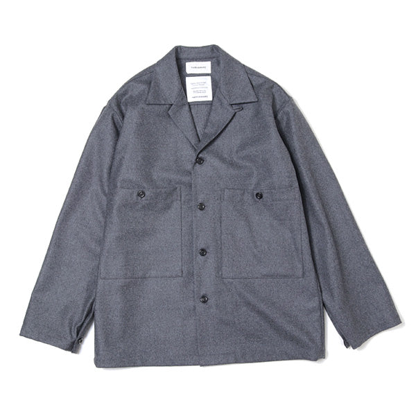 CPO SHIRTS ORGANIC WOOL WORSTED FLANNEL