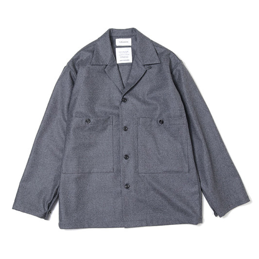  CPO SHIRTS ORGANIC WOOL WORSTED FLANNEL  