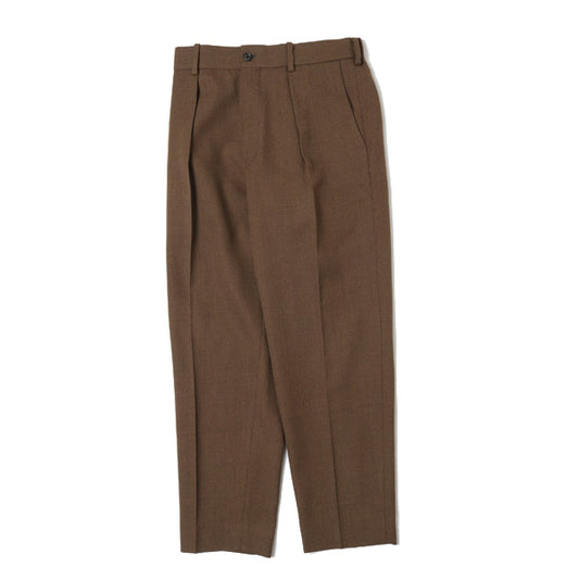  FRONT PLEATS PEGTOP ORGANIC WOOL SURVIVAL CLOTH  