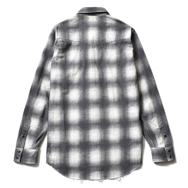 Smoky Ombre Check Western SH