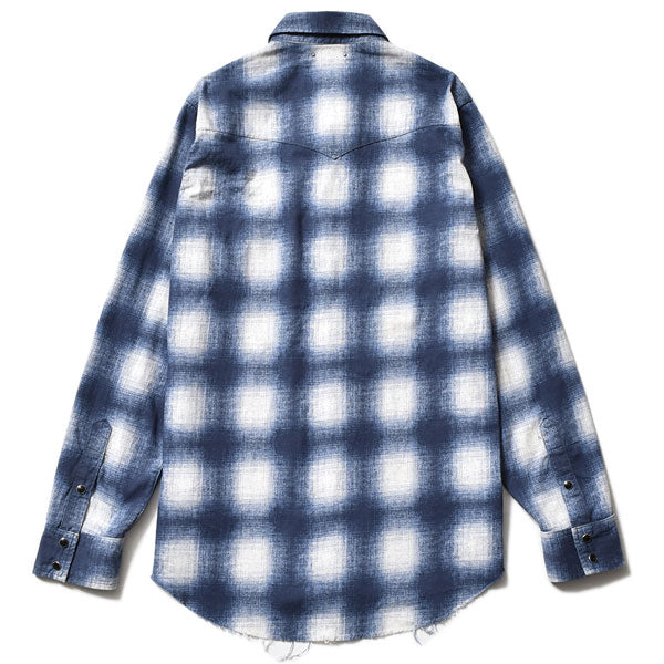 Smoky Ombre Check Western SH