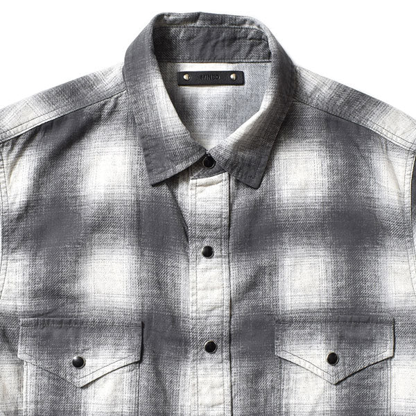 Smoky Ombre Check Western SH