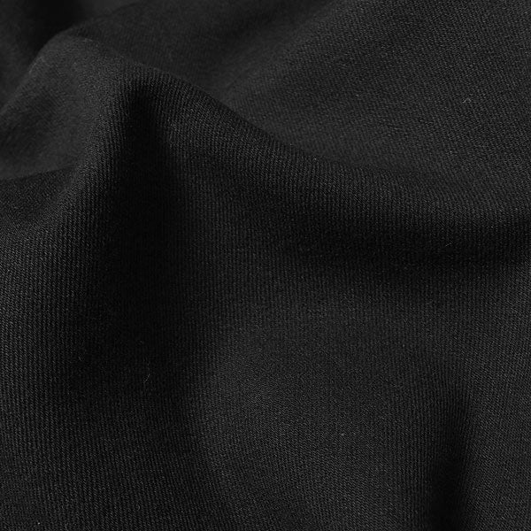 C.Wool Denim Hem Zip Easy PS