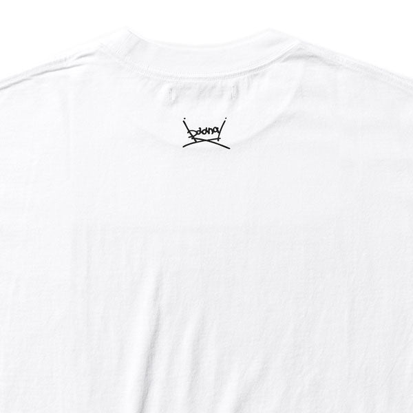 MINEDENIM-baanai EXPERIMENTALISM White T-SH