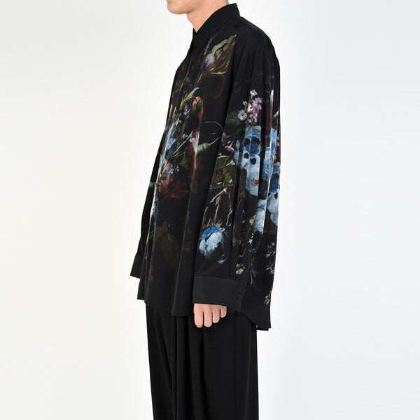 DECHINE BIG SHIRT INKJET (FLOWER)