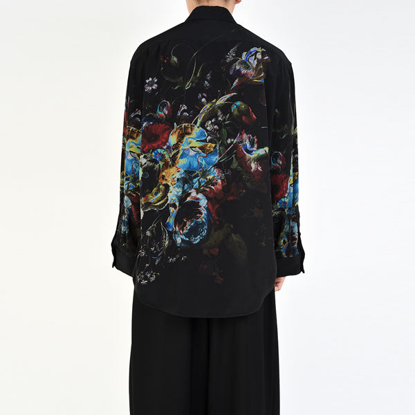 DECHINE BIG SHIRT INKJET (FLOWER)