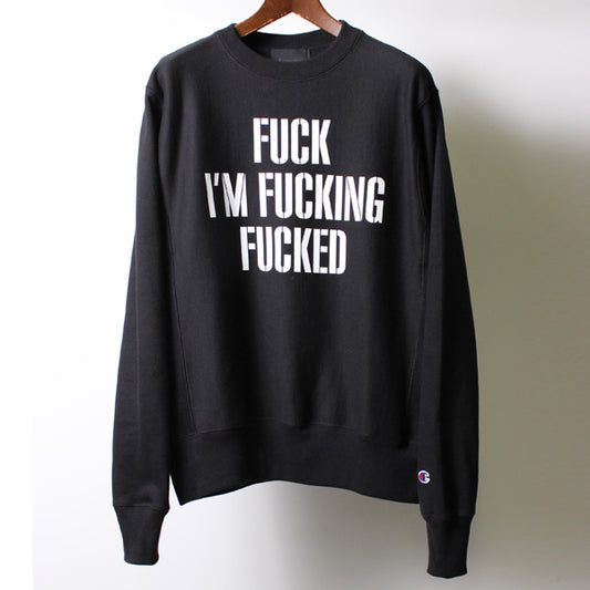  CHAMPION x TAKASHI KOMATSU SWEAT CREW NECK  