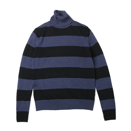  TURTLE NECK KNIT SWEATER  