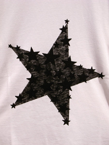 short sleeve vintage style t-shirts (star on 31)