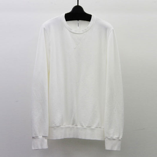  超長綿裏毛 クルーネックスウェット  