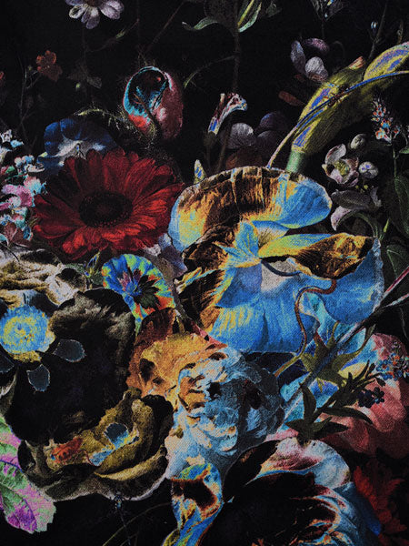 BAG FLOWER OIL PAINTING