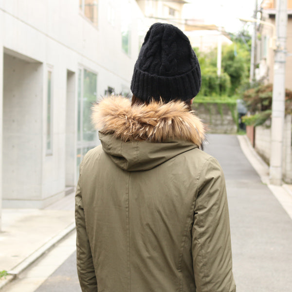 SUPIMA 100/2 WEATHER フーデッドコート