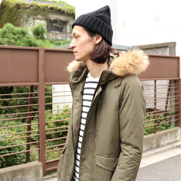 SUPIMA 100/2 WEATHER フーデッドコート