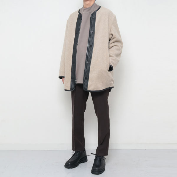 SYNTHETIC LEATHER x WO/NY MOSSE RIVERSIBLE JACKET