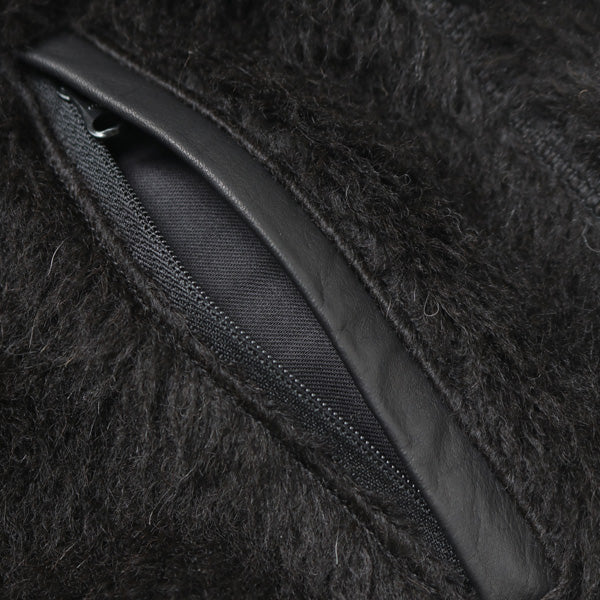 SPORTS TROUSERS NATURAL COLOR ALPACA FLEECE